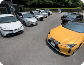 中古車販売〜お客様のライフスタイルにぴったりの一台をご提案いたします。 安心・納得・高品質の中古車を、地域密着型のサービスでご提供し...